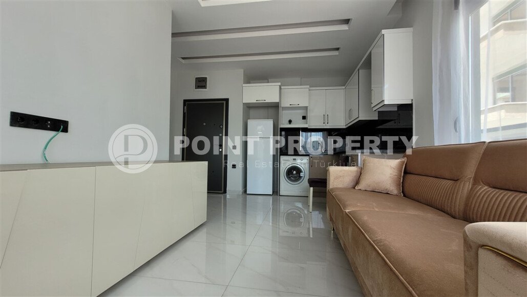 Cozy furnished apartment 55 m² with pool view – Upper Oba area-id-9839-photo-1