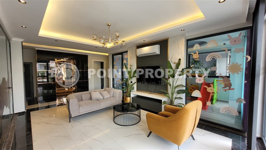 Cozy furnished apartment 55 m² with pool view – Upper Oba area-id-9839-photo-11