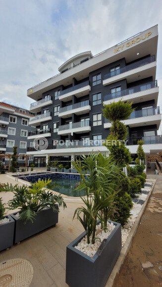 Cozy furnished apartment 55 m² with pool view – Upper Oba area-id-9839-photo-12