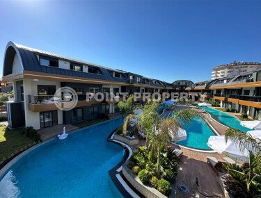 Apartment 57 m² with balcony-terrace with direct access to the pool - Avsallar-id-9844-photo-1