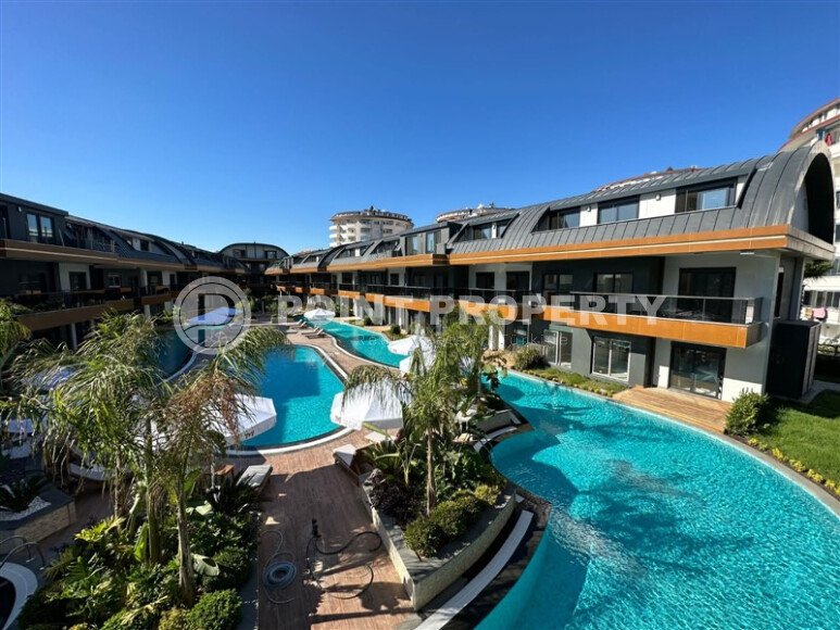 Apartment 57 m² with balcony-terrace with direct access to the pool - Avsallar-id-9844-photo-2