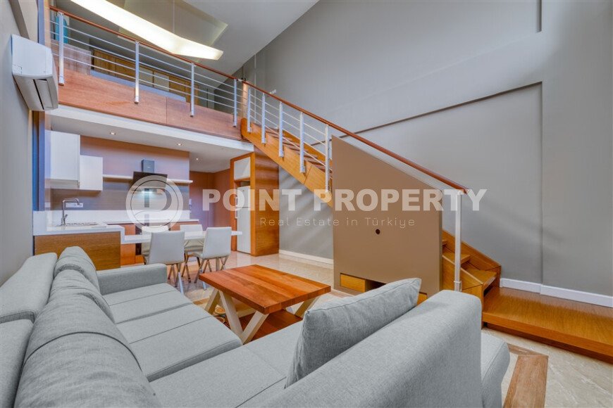 Stylish loft duplex 50 m² with balcony-terrace with access to the garden - Kargicak-id-9846-photo-1