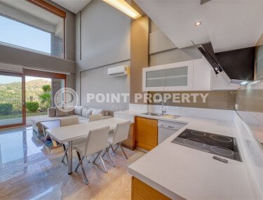 Стильный лофт-дуплекс  50 м² с балкон-террасой с выходом в сад – Каргыджак-id-9846-фото-3