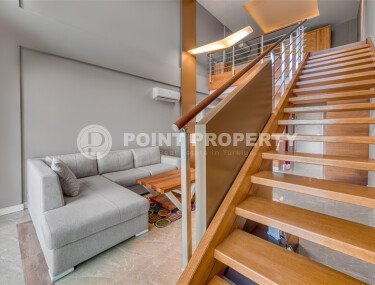 Стильный лофт-дуплекс  50 м² с балкон-террасой с выходом в сад – Каргыджак-id-9846-фото-4