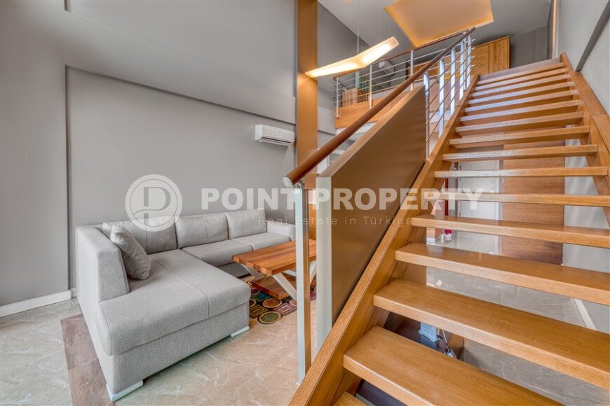 Stylish loft duplex 50 m² with balcony-terrace with access to the garden - Kargicak-id-9846-photo-4