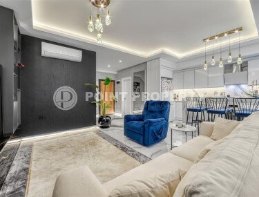 Современный пентхаус 2+1 с панорамным видом на море в Каргыджаке-id-9848-фото-3