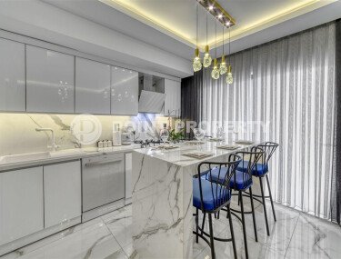 Современный пентхаус 2+1 с панорамным видом на море в Каргыджаке-id-9848-фото-4