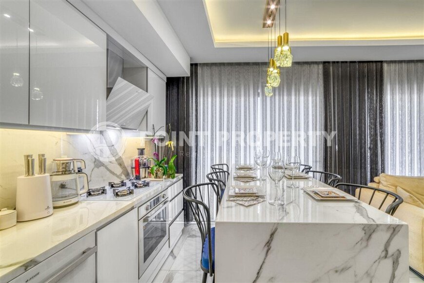 Modern 2+1 Penthouse with Panoramic Sea View in Kargicak-id-9848-photo-6