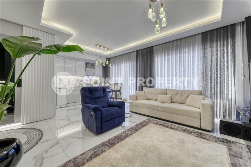 Modern 2+1 Penthouse with Panoramic Sea View in Kargicak-id-9848-photo-7