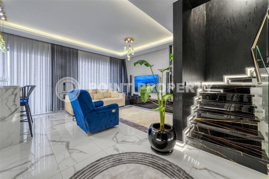 Modern 2+1 Penthouse with Panoramic Sea View in Kargicak-id-9848-photo-16