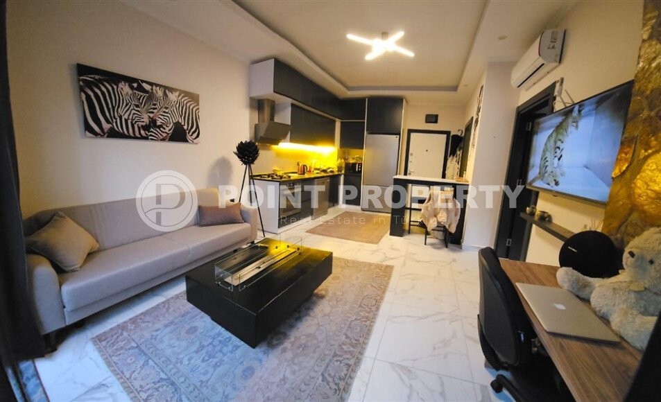 Квартира в новом доме в 150 метрах от побережья в центре Алании-id-9855-фото-2