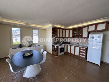 Вилла 3+1 с панорамным видом на Аланью в тихом районе Бекташ-id-9856-фото-4