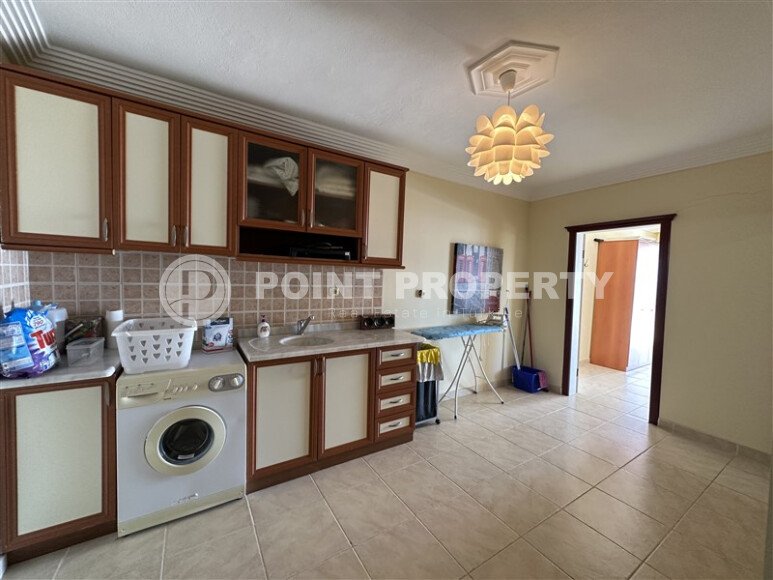 Вилла 3+1 с панорамным видом на Аланью в тихом районе Бекташ-id-9856-фото-6