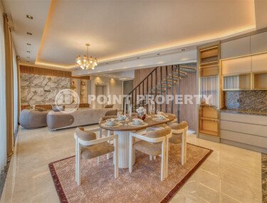 Вилла 4+1 площадью 360 м² с панорамным видом на море и крепость в Каргыджаке-id-9858-фото-3