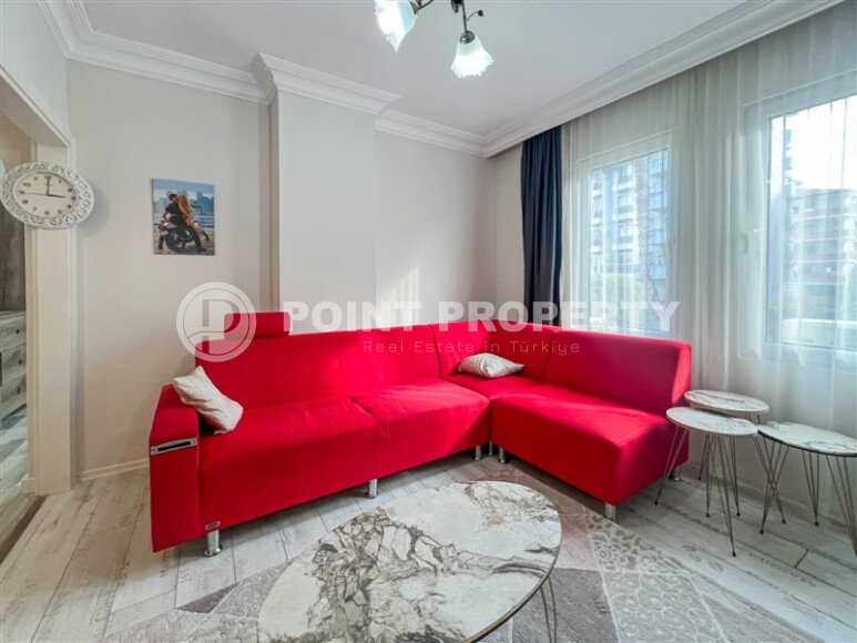 Светлая квартира 1+1 площадью 50 м² в центре Махмутлара, всего 150 м от моря-id-9861-фото-2