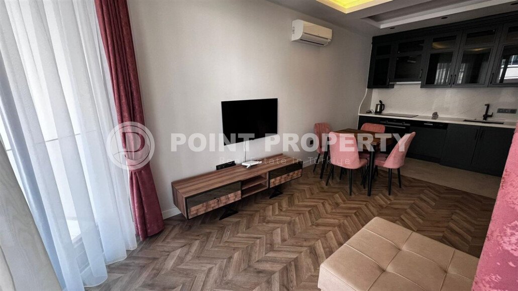 Квартира с видом на море, 56 м², центр Аланьи, подходит для краткосрочной аренды-id-9865-фото-2