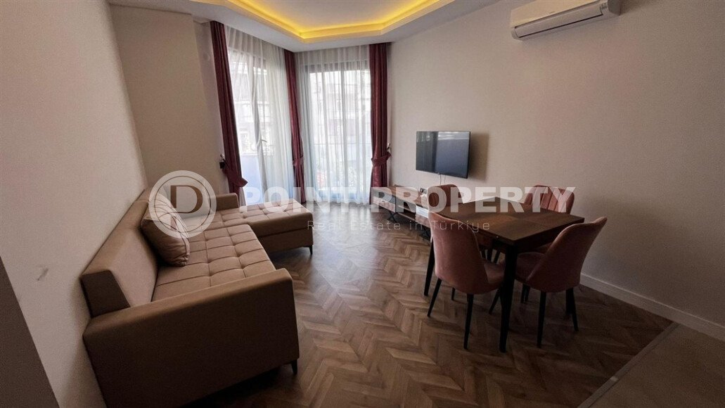 Квартира с видом на море, 56 м², центр Аланьи, подходит для краткосрочной аренды-id-9865-фото-3