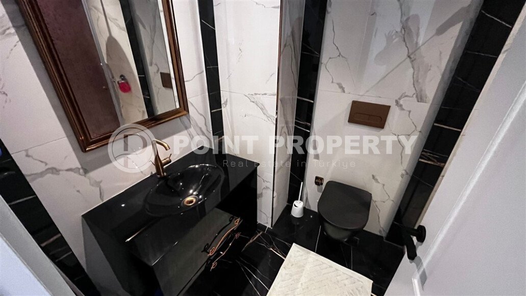 Квартира с видом на море, 56 м², центр Аланьи, подходит для краткосрочной аренды-id-9865-фото-8