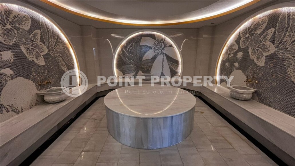 Квартира с видом на море, 56 м², центр Аланьи, подходит для краткосрочной аренды-id-9865-фото-20