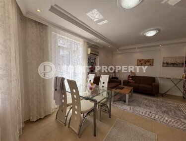 Уютная квартира 55 м², район Тосмур, в 500 м от моря, в зелёном комплексе-id-9867-фото-3