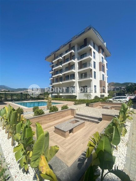 Современная квартира 1+1 с ремонтом в престижном районе Каргыджак, 400 м до моря-id-9872-фото-12