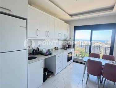 Светлый дуплекс 100 м² с видом на море в новом комплексе района Махмутлар-id-9873-фото-3