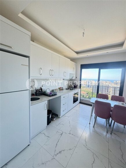 Светлый дуплекс 100 м² с видом на море в новом комплексе района Махмутлар-id-9873-фото-3