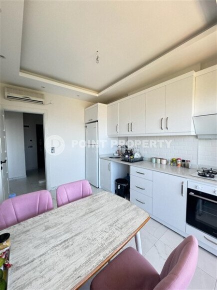 Светлый дуплекс 100 м² с видом на море в новом комплексе района Махмутлар-id-9873-фото-4