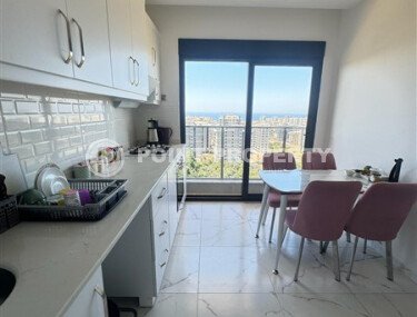 Светлый дуплекс 100 м² с видом на море в новом комплексе района Махмутлар-id-9873-фото-5