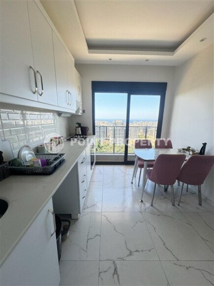 Светлый дуплекс 100 м² с видом на море в новом комплексе района Махмутлар-id-9873-фото-5