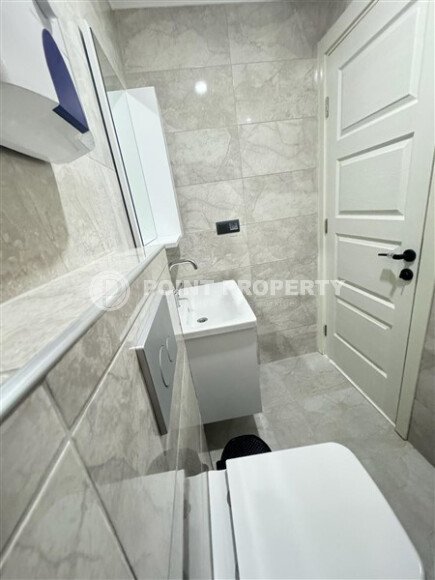 Светлый дуплекс 100 м² с видом на море в новом комплексе района Махмутлар-id-9873-фото-8