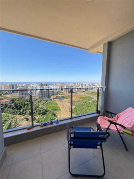 Светлый дуплекс 100 м² с видом на море в новом комплексе района Махмутлар-id-9873-фото-12