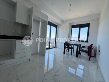 Квартира 1+1 с видом на море в новом комплексе в Махмутларе, 850 м до моря-id-9877-фото-2