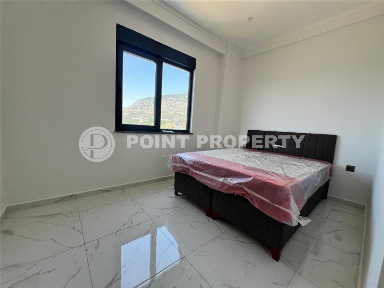 Квартира 1+1 с видом на море в новом комплексе в Махмутларе, 850 м до моря-id-9877-фото-4