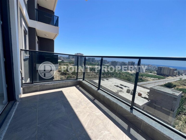 Квартира 1+1 с видом на море в новом комплексе в Махмутларе, 850 м до моря-id-9877-фото-6