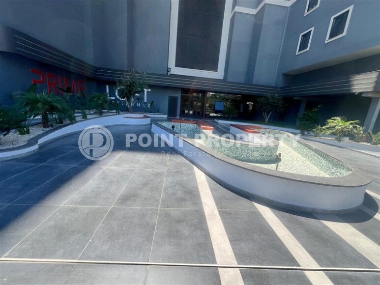 Квартира 1+1 с видом на море в новом комплексе в Махмутларе, 850 м до моря-id-9877-фото-12