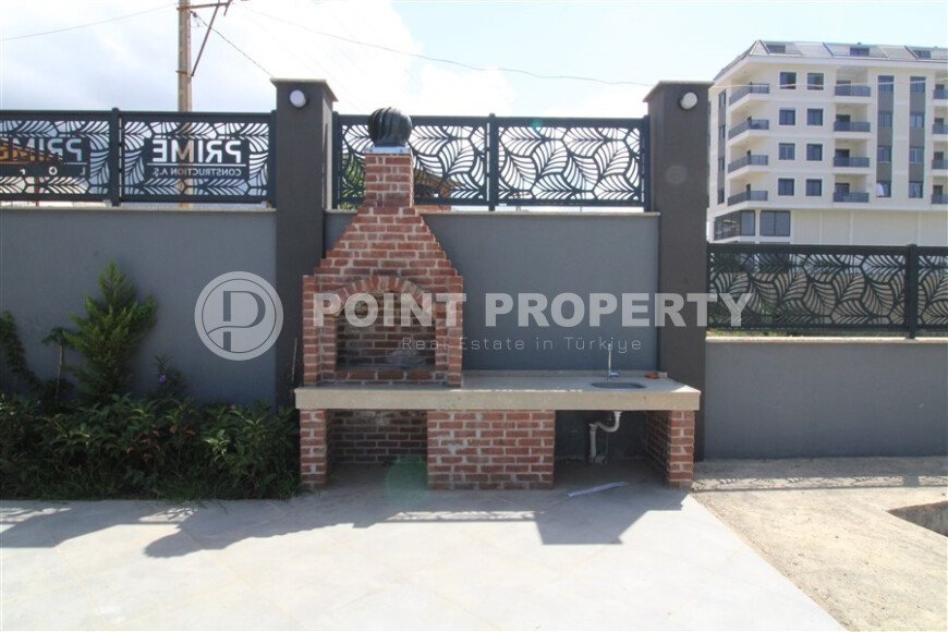 Квартира 1+1 с видом на море в новом комплексе в Махмутларе, 850 м до моря-id-9877-фото-14