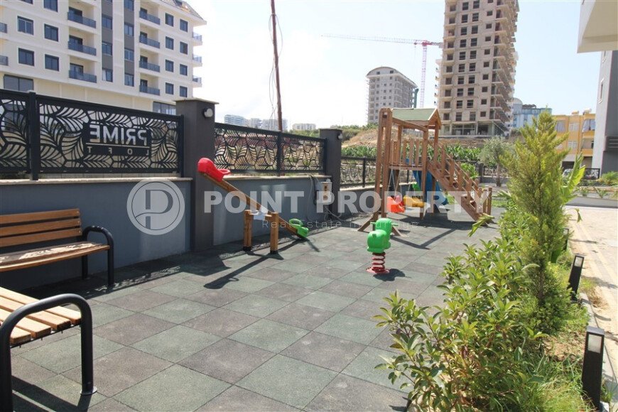 Квартира 1+1 с видом на море в новом комплексе в Махмутларе, 850 м до моря-id-9877-фото-15