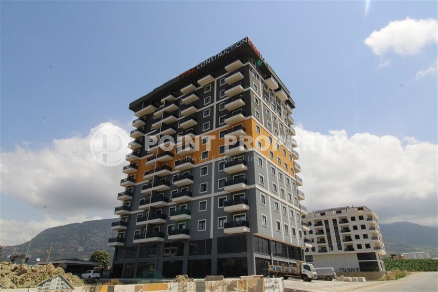 Квартира 1+1 с видом на море в новом комплексе в Махмутларе, 850 м до моря-id-9877-фото-16