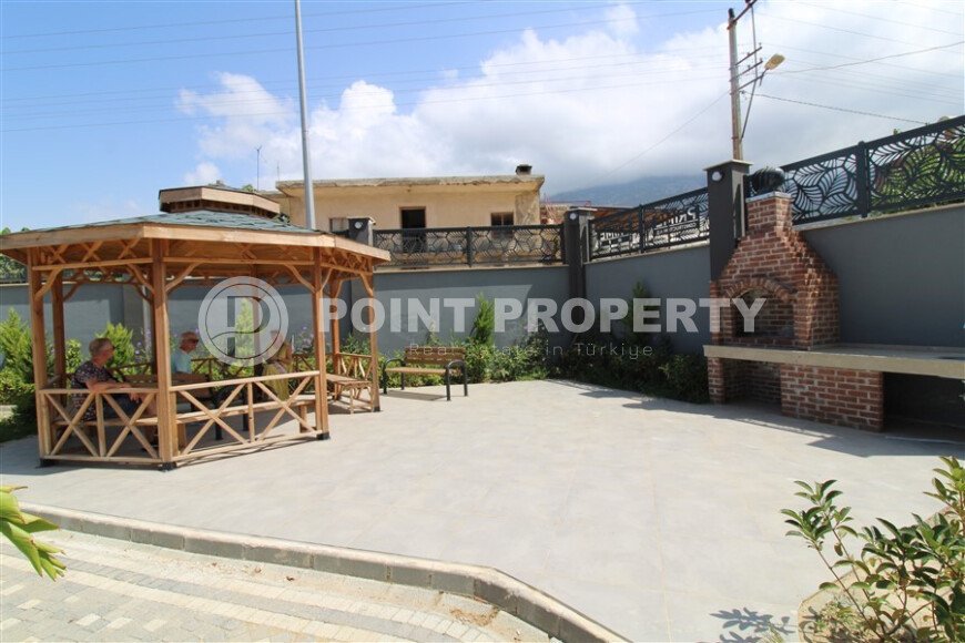 Квартира 1+1 с видом на море в новом комплексе в Махмутларе, 850 м до моря-id-9877-фото-17