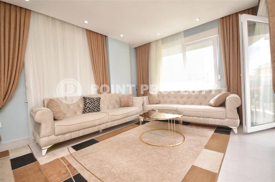 Меблированная квартира 2+1 по выгодной цене в Махмутларе, 300 м до моря-id-9878-фото-2