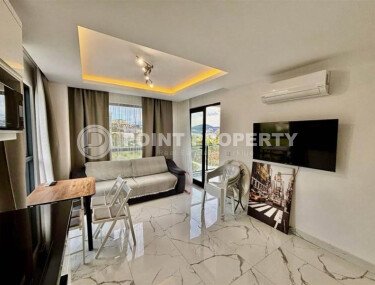 Светлая квартира 58 м² в Махмутларе с видом на море и горы-id-9880-фото-2