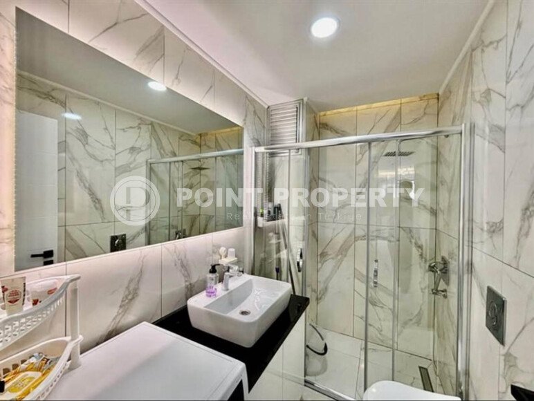 Светлая квартира 58 м² в Махмутларе с видом на море и горы-id-9880-фото-6