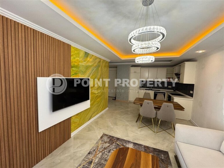 Stylish 50 m² apartment with sea view on the first line in Oba (Obagol)-id-9883-photo-3