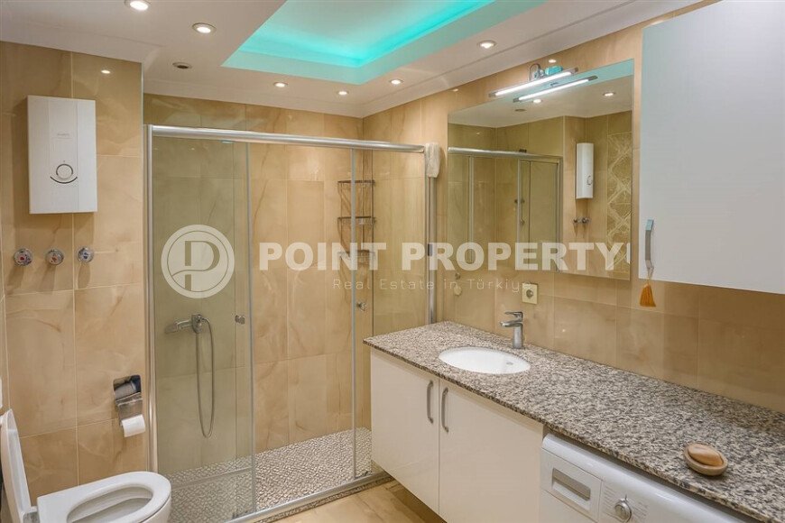 Просторный дуплекс 4+1 площадью 190 м² в Тосмуре с видом на море и ВНЖ-id-9884-фото-12