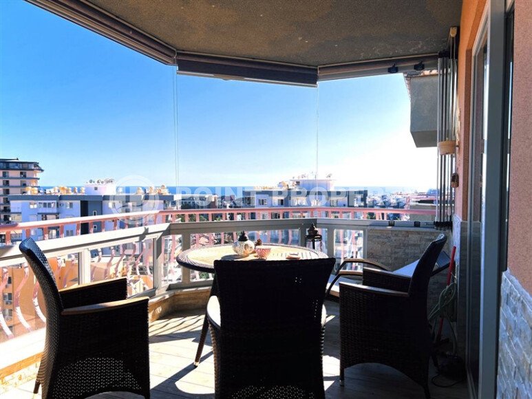 Просторный дуплекс 4+1 площадью 190 м² в Тосмуре с видом на море и ВНЖ-id-9884-фото-15