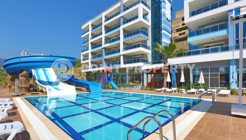 Spacious duplex 195 m² with terrace and jacuzzi in Kestel area, complex with rich infrastructure-id-9887-photo-1