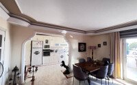 Квартира 135 м² с отдельной кухней и видом на море в Махмутларе у самого пляжа-id-9892-фото-7