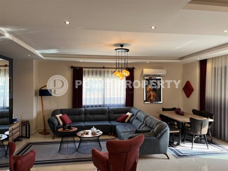 Furnished duplex 150 m² with sea view in Kargicak, 300 m from the beach-id-9896-photo-4