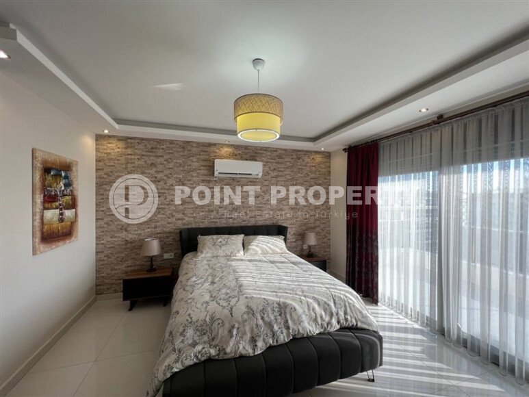 Меблированный дуплекс 150 м² с видом на море в Каргыджаке, в 300 м от пляжа-id-9896-фото-5